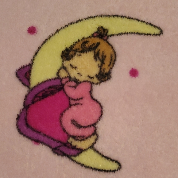 Precious Moments Pink Cozy Blanket - Picture 5 of 6